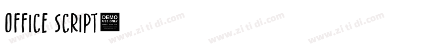 office script字体转换